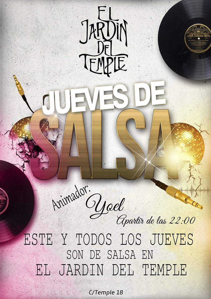 Jueves de Salsa en El Jardín del Temple
