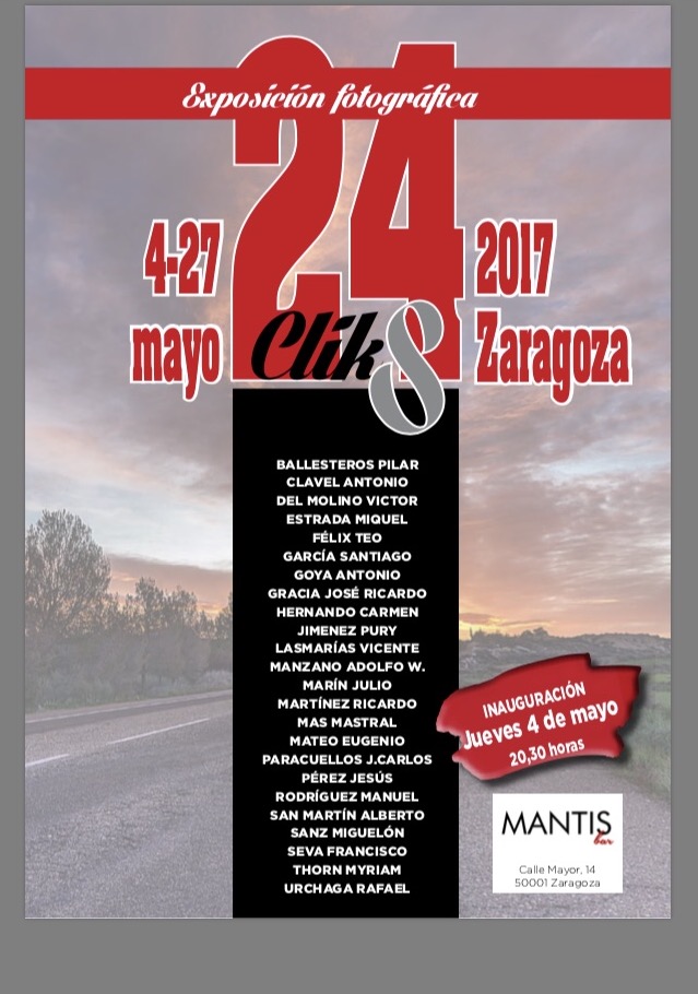 Exposición ‘24 Clicks’ en Mantis Bar