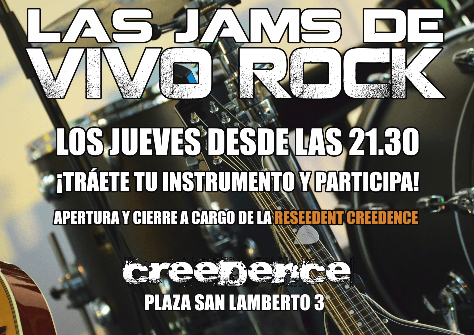 Jam Sessions en Sala Creedence