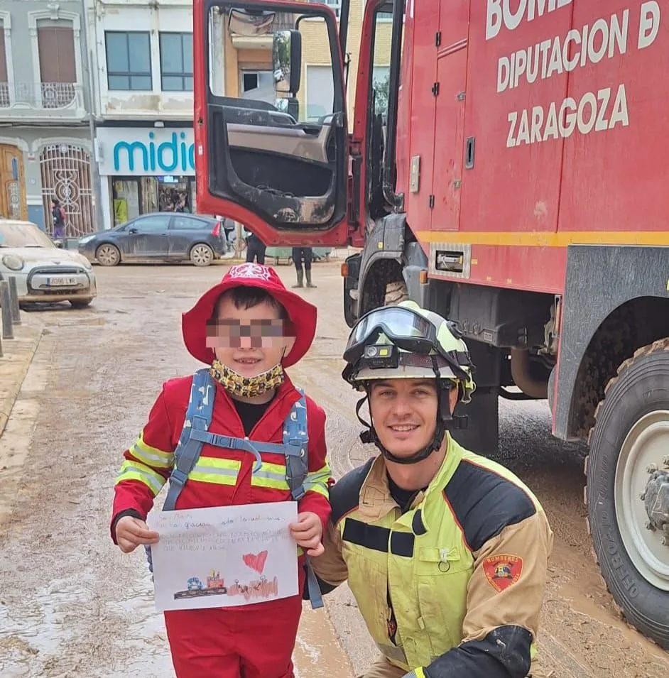 bomberos de la DPZ en Catarroja