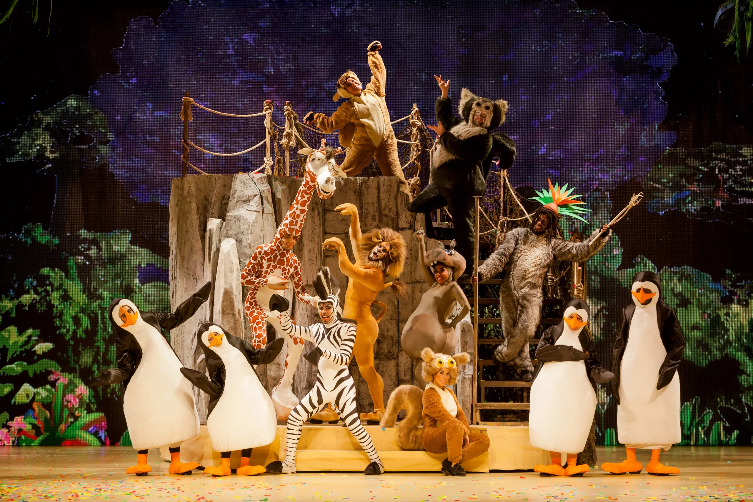 madagascar el musical zaragoza