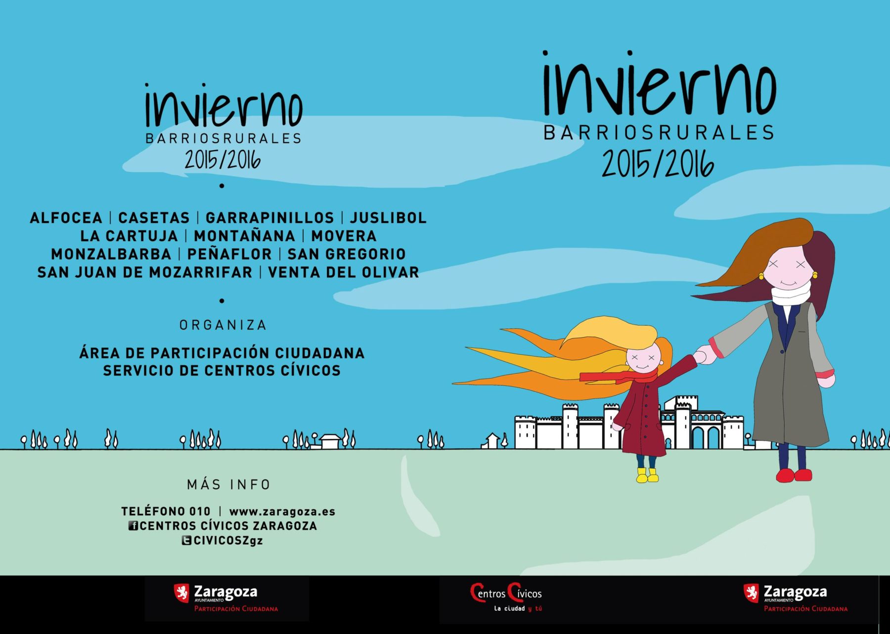 Programa Invierno En Los Barrios Rurales De Ocio Y Tiempo Libre Zaragozala Qué Hacer En Zaragoza