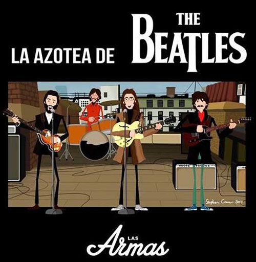 Zaragozala la azotea de los beatles las armas 2016