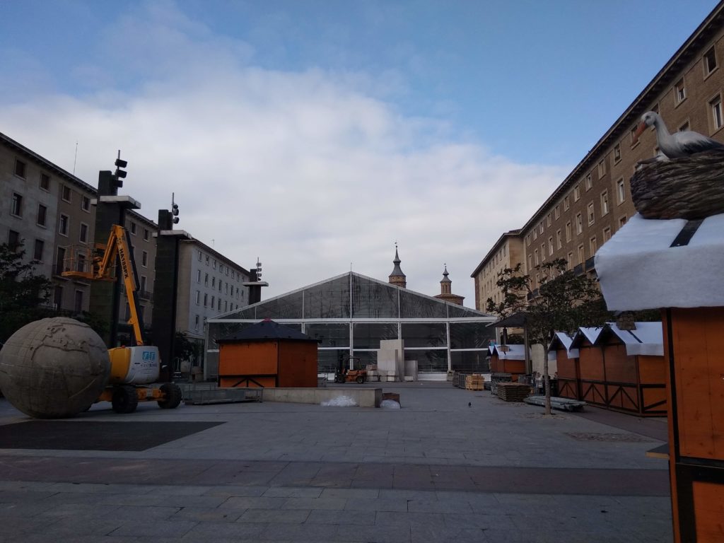  La Plaza Del Pilar Se Prepara Para La Navidad Zaragozala   Qué Hacer En Zaragoza