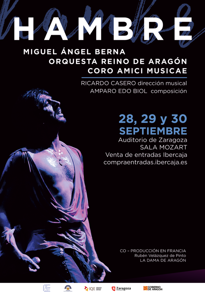  hambre De Miguel Ángel Berna En El Auditorio De Zaragoza Zaragozala   Qué Hacer En Zaragoza