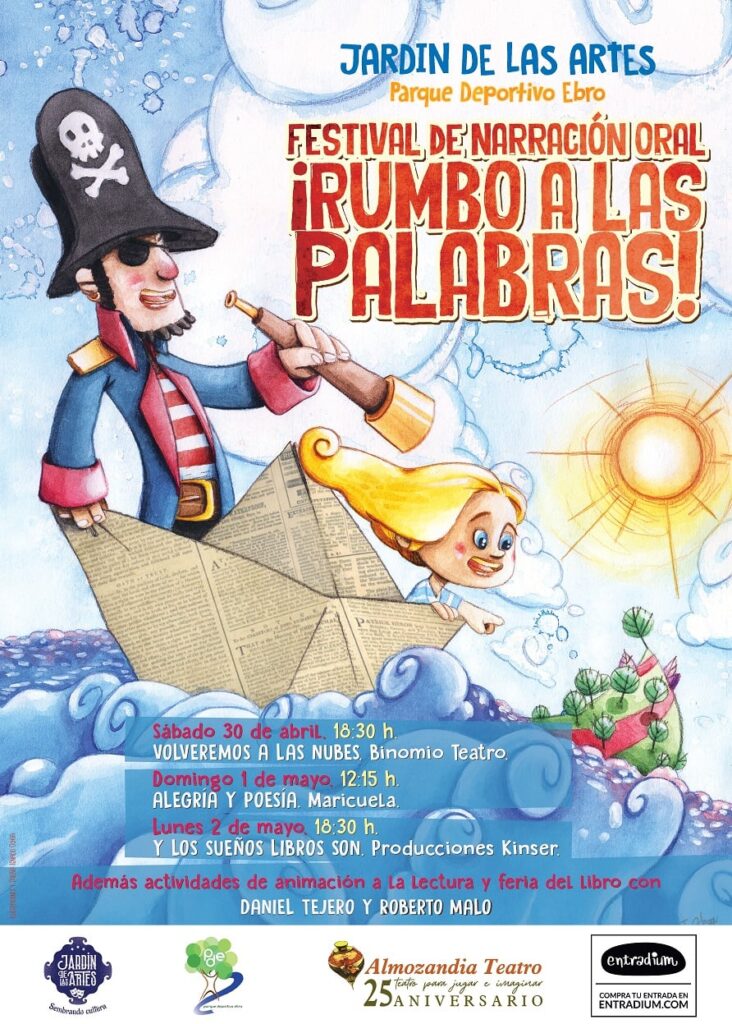  Festival De Narración Oral rumbo a Las Palabras En El Jardín De Las Artes Zaragozala   Qué Hacer En Zaragoza