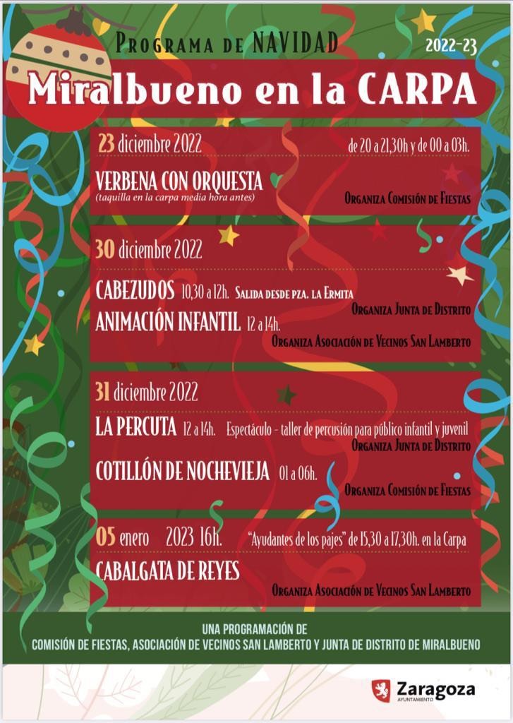  Navidad En El Barrio De Miralbueno Zaragozala   Qué Hacer En Zaragoza