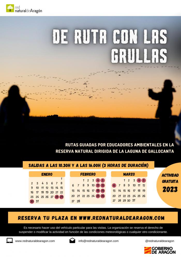  La Laguna De Gallocanta Retoma Sus Visitas Guiadas a Partir Del 14 De Enero Zaragozala   Qué Hacer En Zaragoza