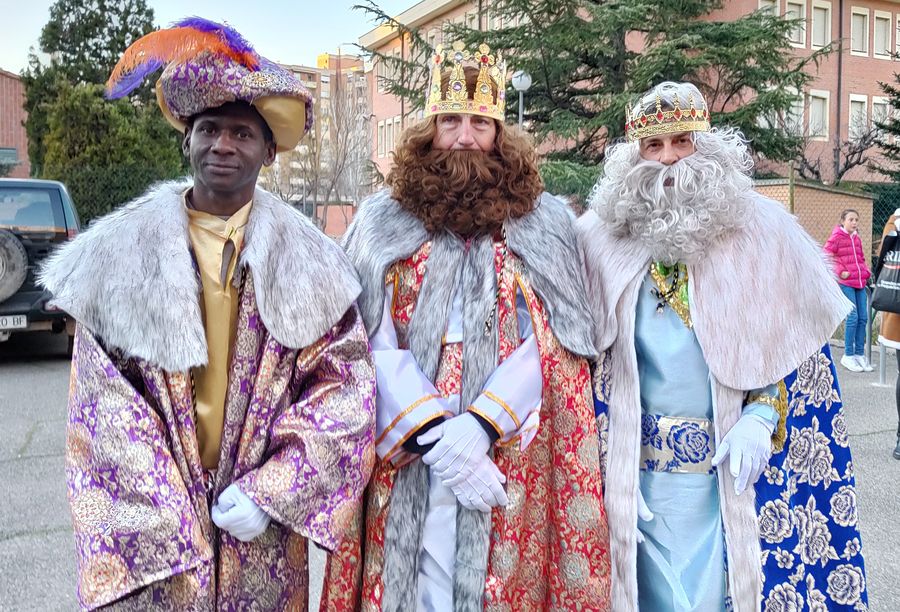 reyes magos en la almozara