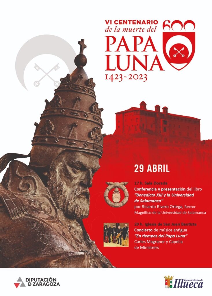  El Papa Luna Desde La Cultura Música Antigua Para Recuperar El círculo Musical De Aviñón Zaragozala   Qué Hacer En Zaragoza