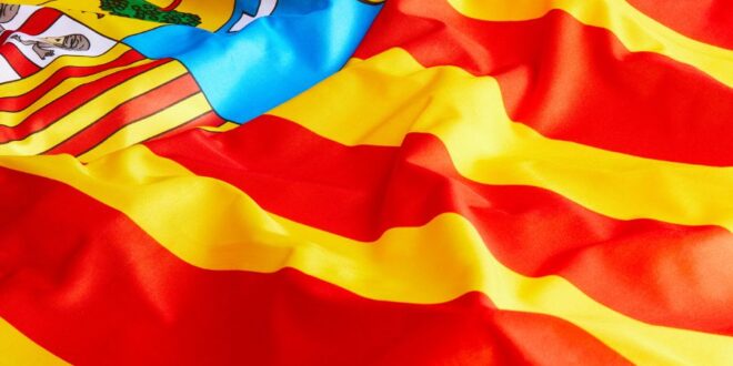 bandera de aragon día de aragon 2023