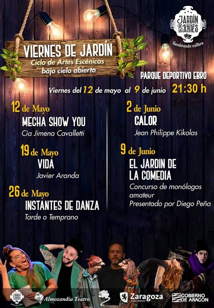 Viernes de jardín el jardín de las artes