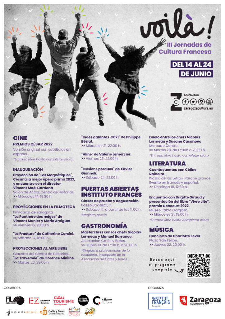  Tercera Edición De Las Jornadas voilà De Cultura Francesa En Zaragoza Zaragozala   Qué Hacer En Zaragoza