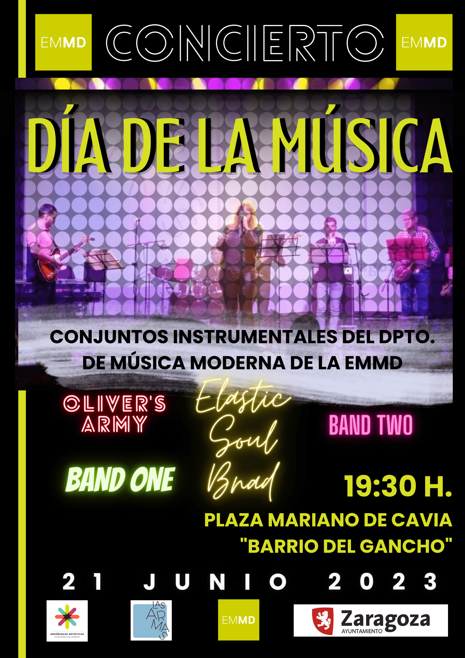La Escuela Municipal De Música Y Danza Celebra El Día Europeo De La Música Con Un Concierto En La Plaza Mariano De Cavia Zaragozala Qué Hacer En Zaragoza