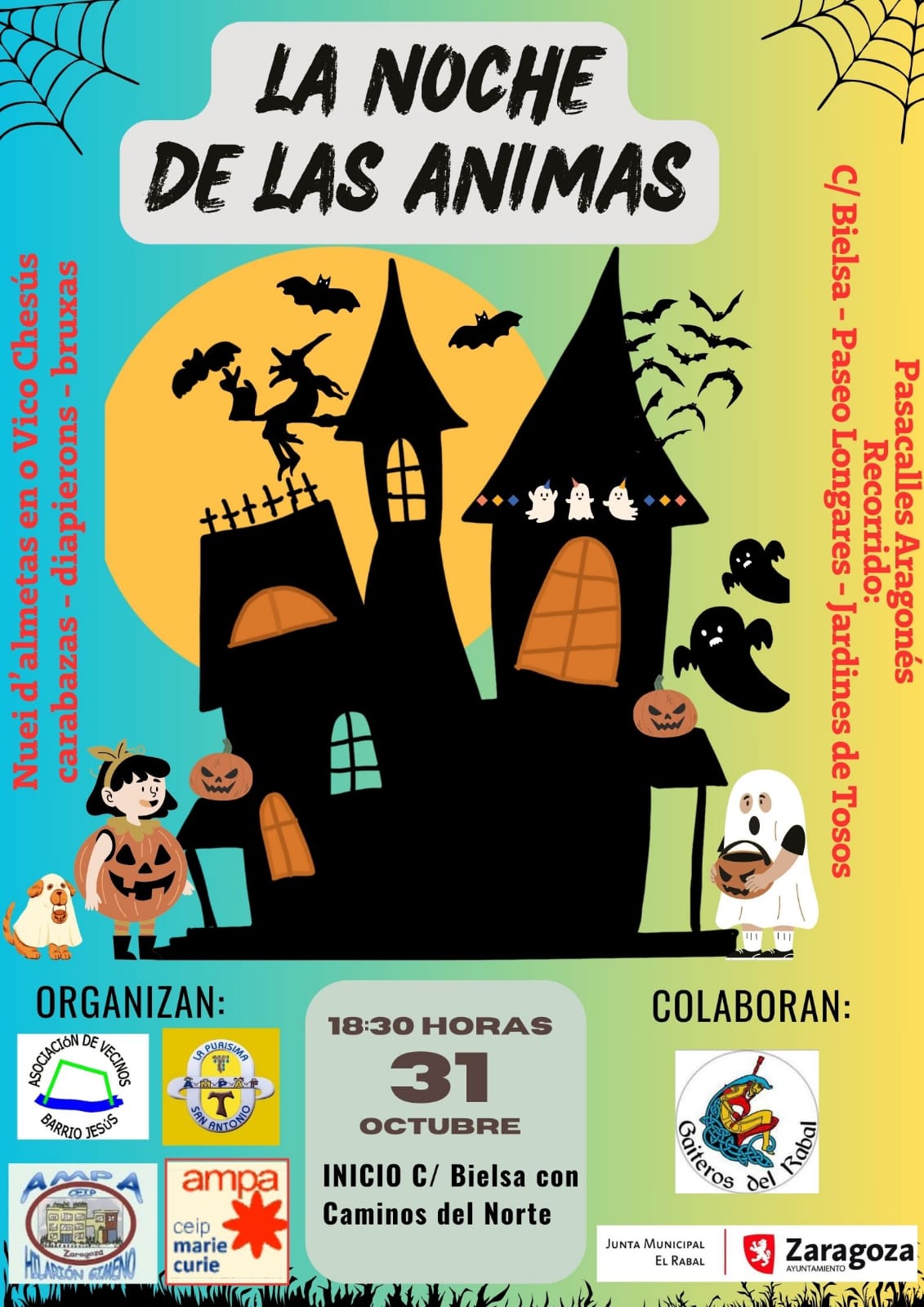 Noche De Las Ánimas En El Barrio Jesús Zaragozala Qué Hacer En Zaragoza