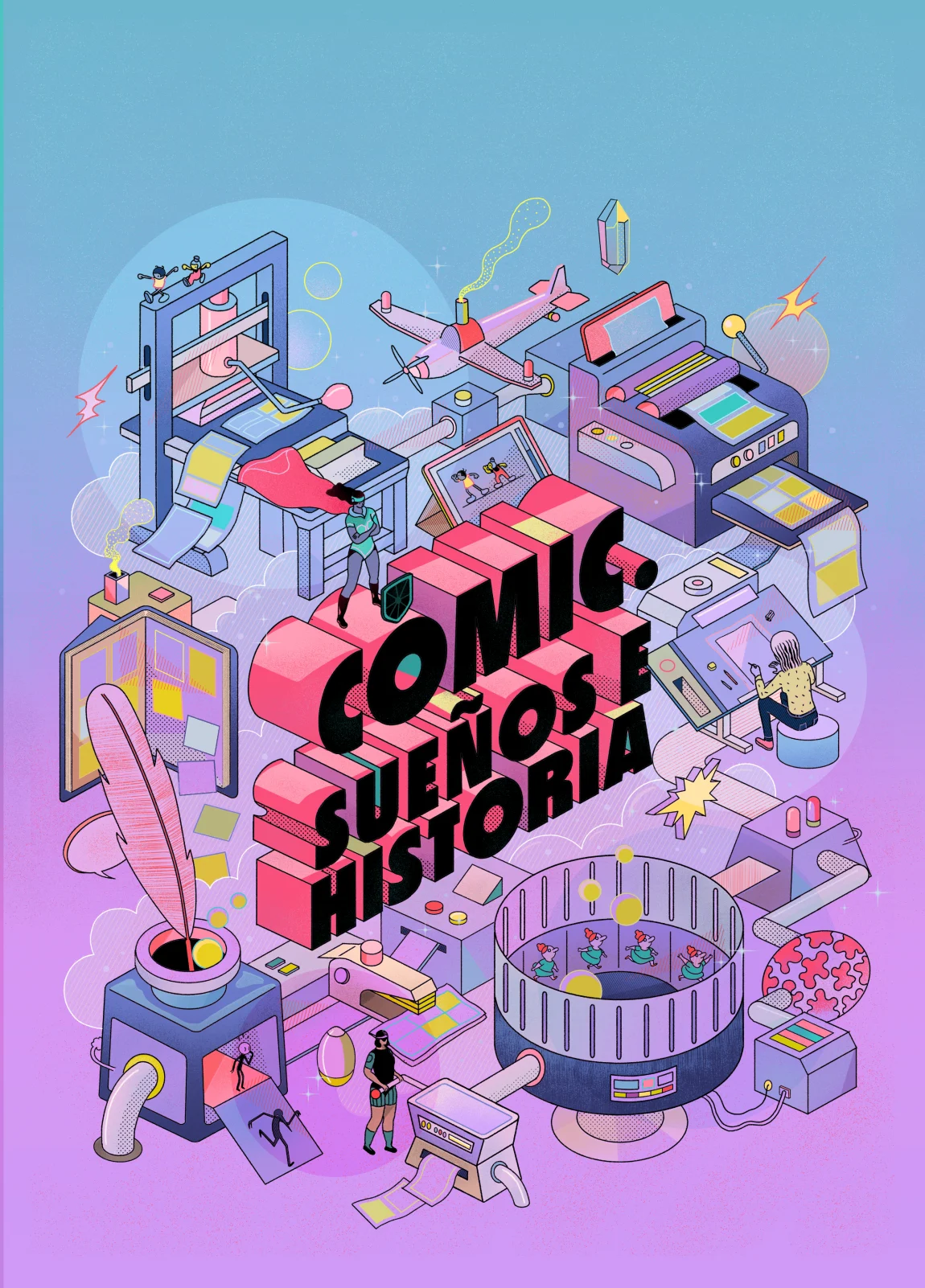 Salon Comic Zaragoza 2023 Exposición cómic Sueños E Historia En Caixaforum Zaragoza Zaragozala Qué Hacer En Zaragoza
