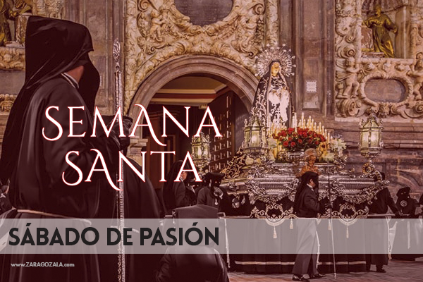 semana santa zaragoza 2024 sabado pregon