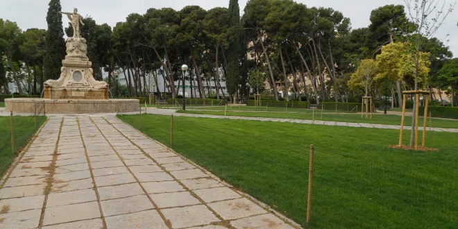 Plaza de la Princesa en el Parque Grande