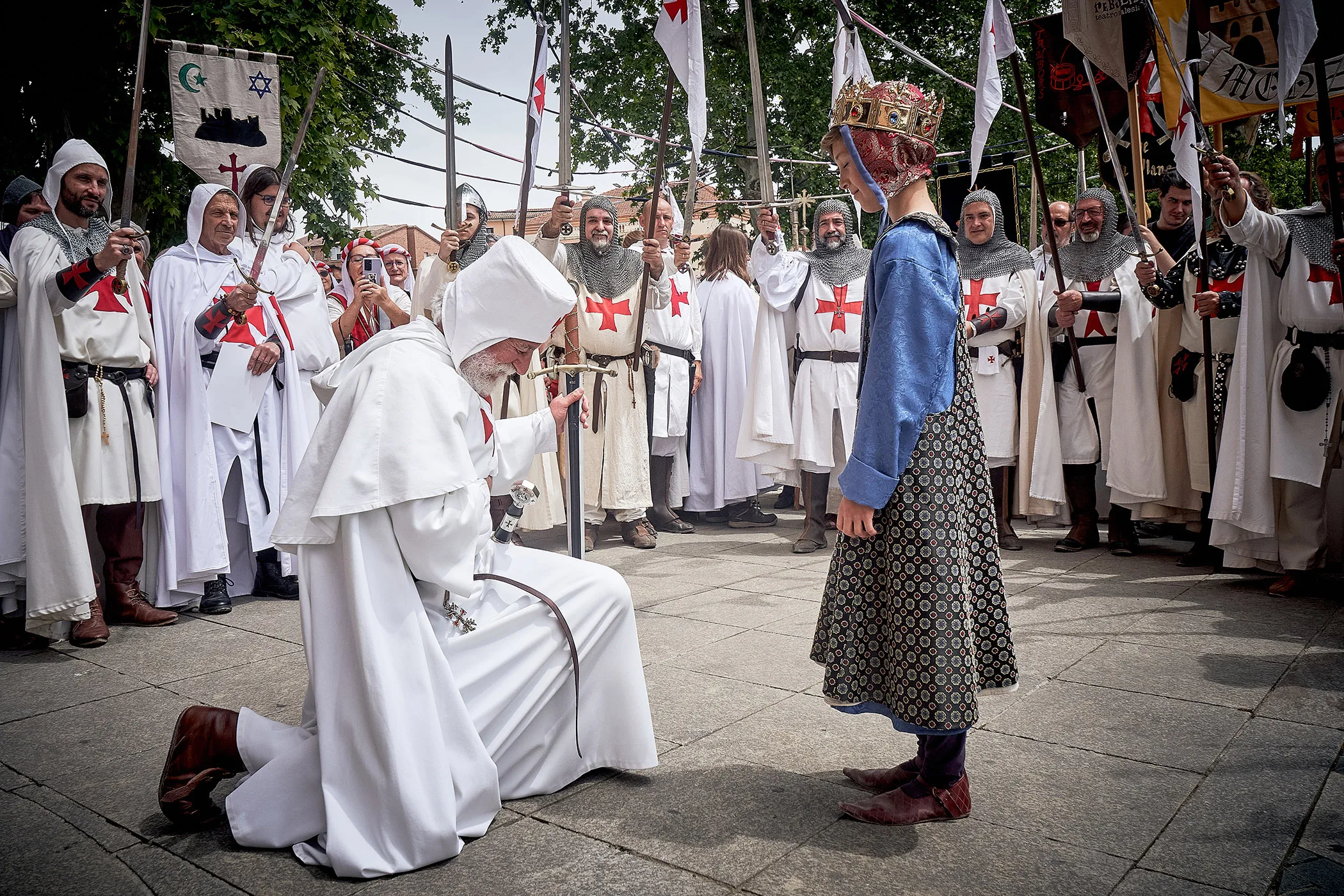 Homenaje Templario a Jaime I y Guillem de Mont-rodón 2024