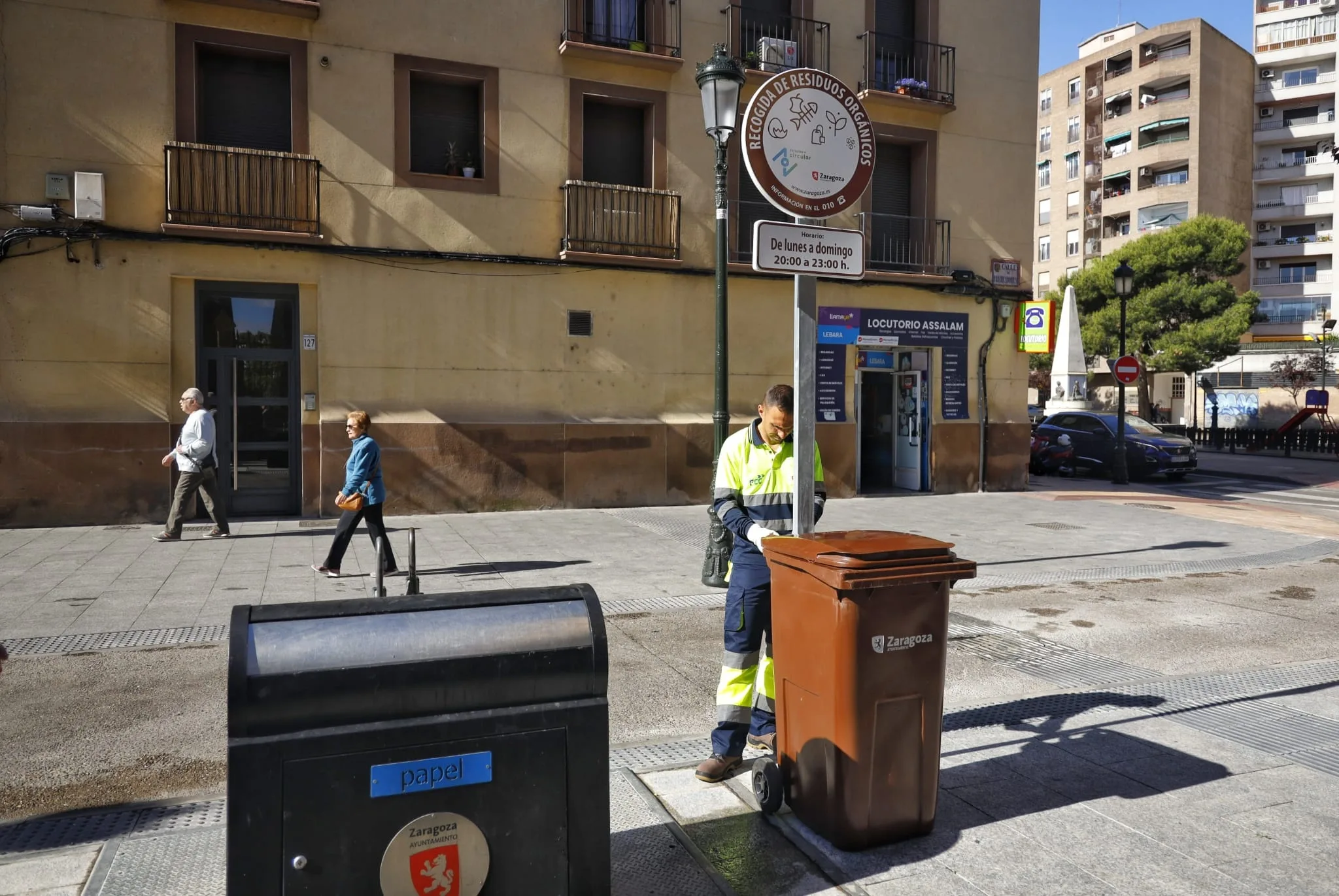  El Cubo Marrón De Materia Orgánica Llega Al Casco Histórico De Zaragoza Zaragozala   Qué Hacer En Zaragoza