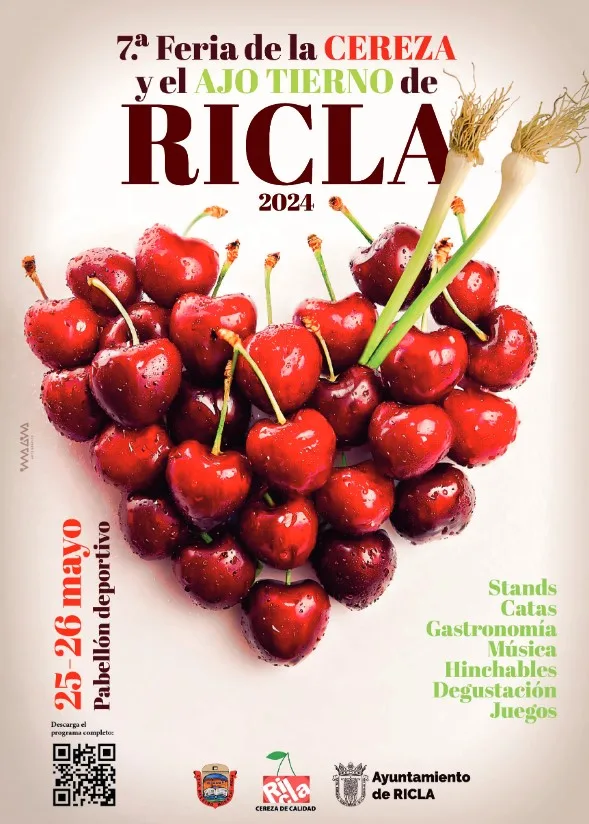 feria cereza y ajo de ricla 2024