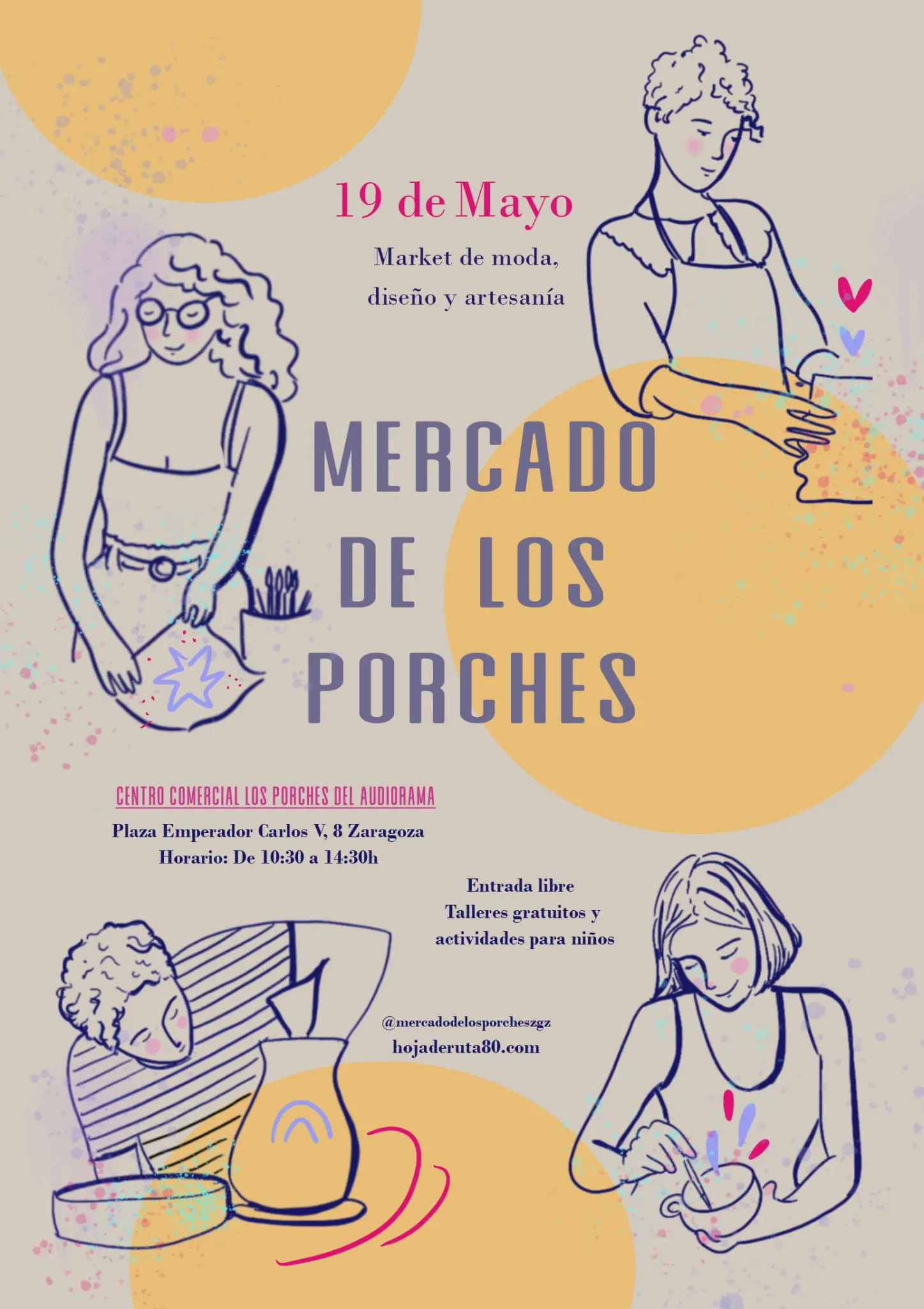 mercado de los porches edicion de mayo