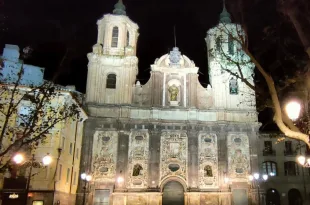 La Iglesia de San Cayetano forma parte de la Ruta Nocturna a las iglesias de Zaragoza