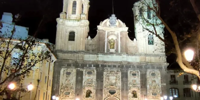 La Iglesia de San Cayetano forma parte de la Ruta Nocturna a las iglesias de Zaragoza