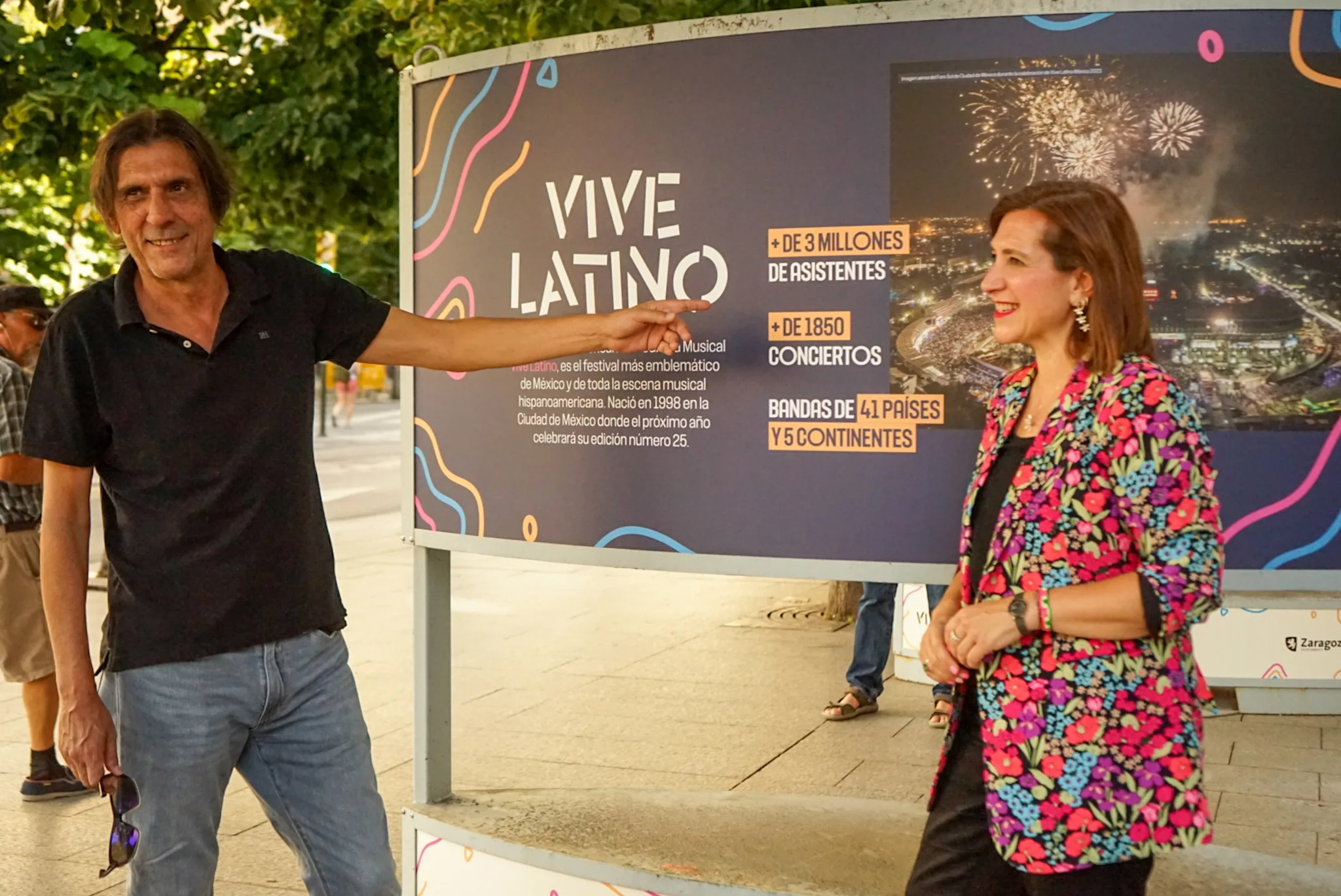 Exposición Vive Latino Zaragoza Exposición Vive Latino Zaragoza En El Paseo Independencia Zaragozala Qué Hacer En Zaragoza