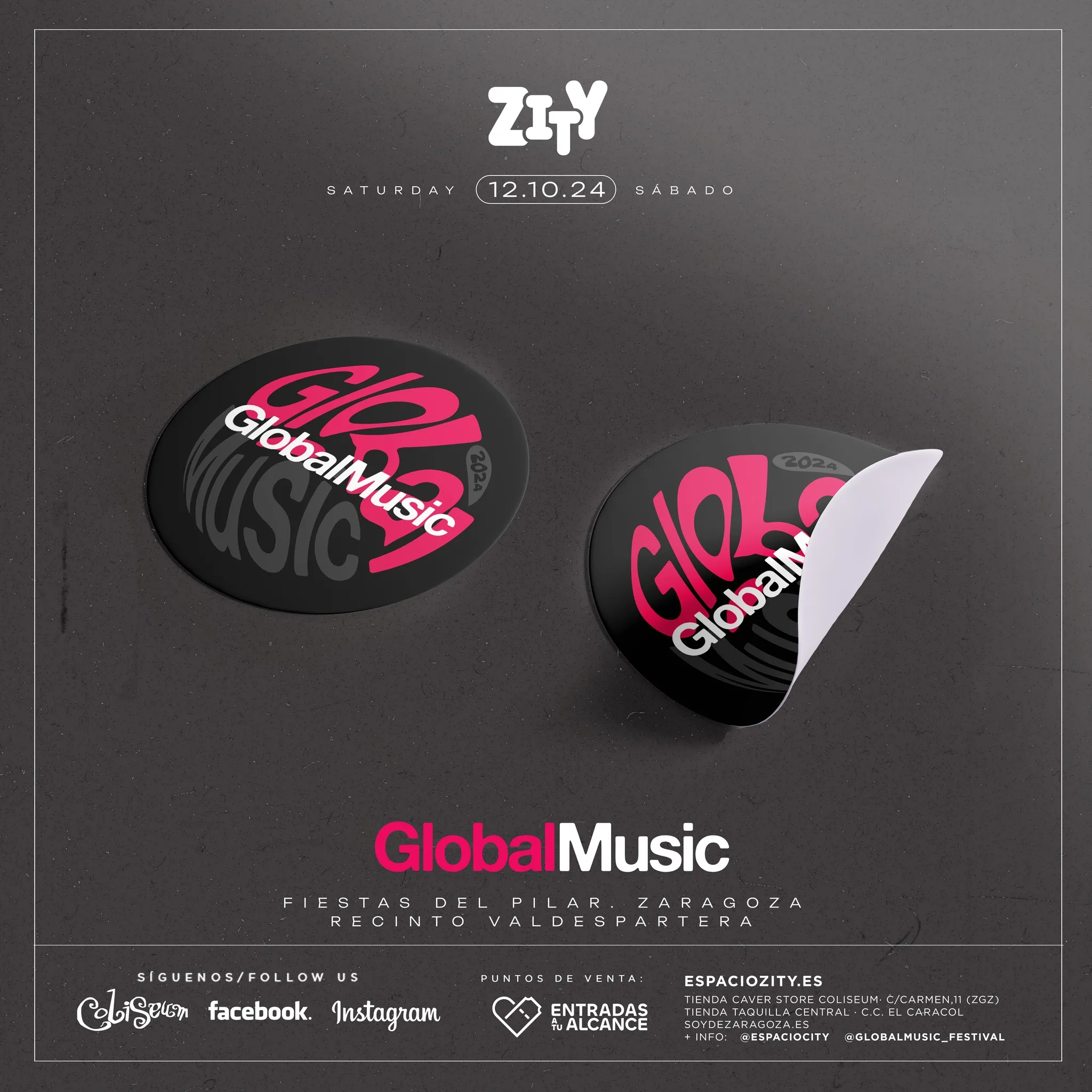 global music espacio zity fiestas del pilar 2024