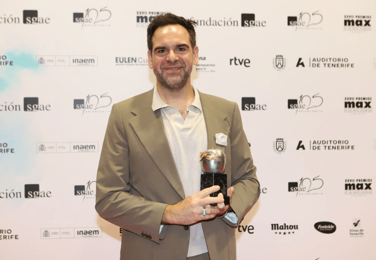 Jorge Usón Premios Max 2024 Jorge Usón Mejor Autor Revelación En Los Premios Max 2024 Con la Tuerta Zaragozala Qué Hacer En Zaragoza