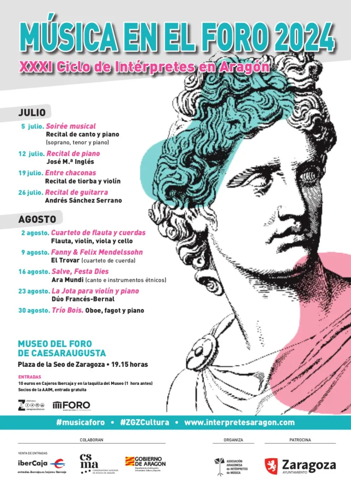 música en el museo del foro romano