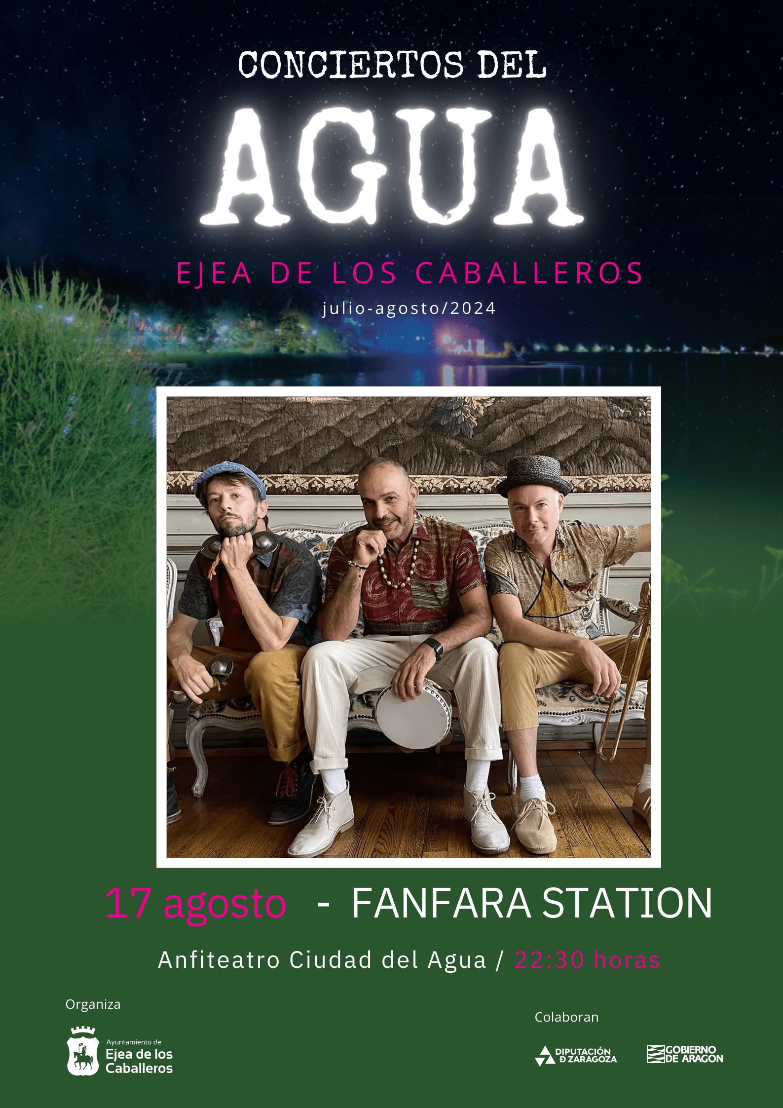 Fanfara Station Conciertos Del Agua Concierto De Fanfara Station En Ejea De Los Caballeros Zaragozala Qué Hacer En Zaragoza