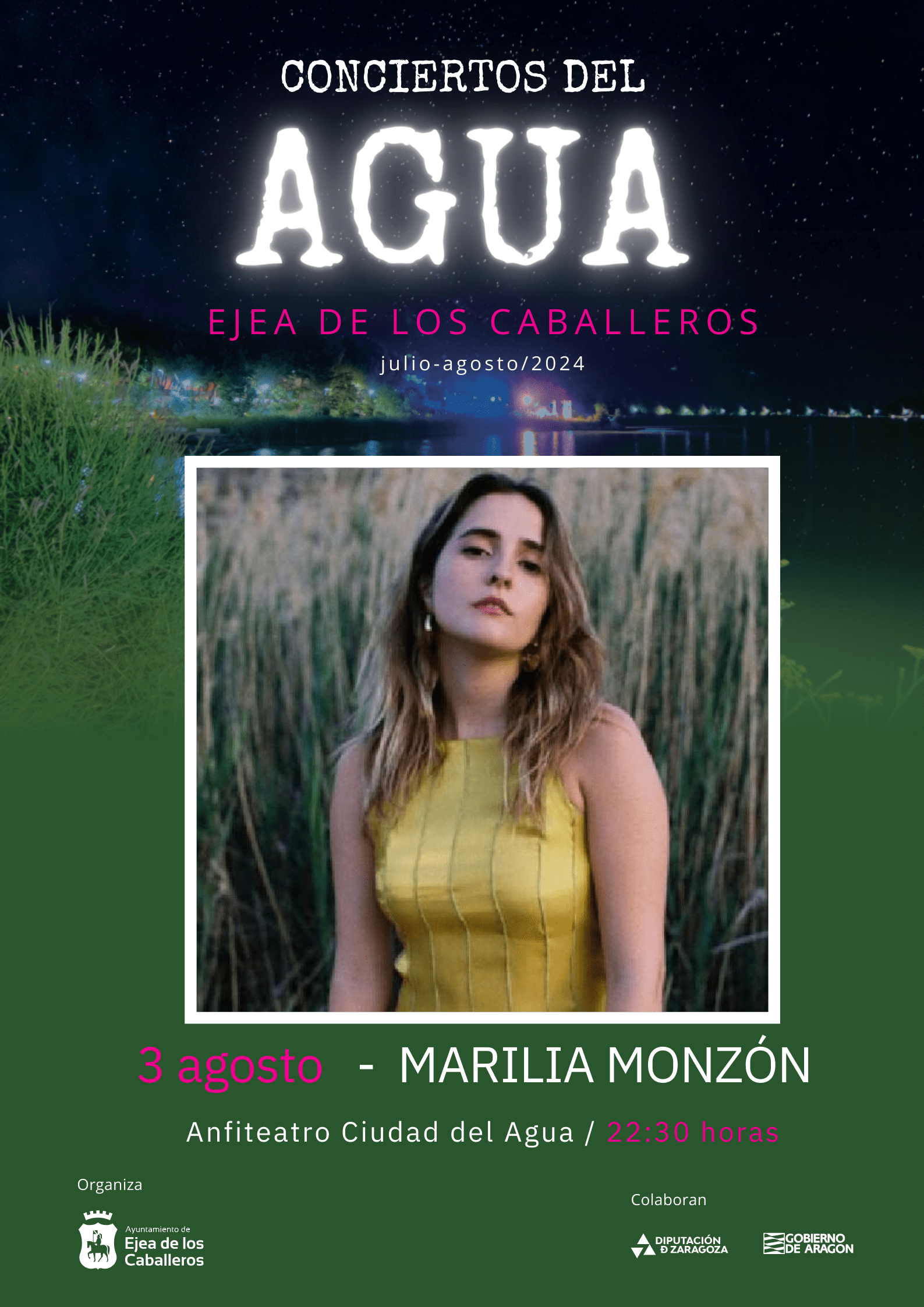 Marilia Monzón Ejea Marilia Monzón En Los Conciertos Del Agua En Ejea Zaragozala Qué Hacer En Zaragoza