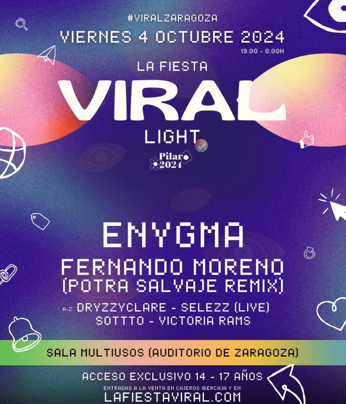 Fiesta Viral Light en las Fiestas del Pilar 2024