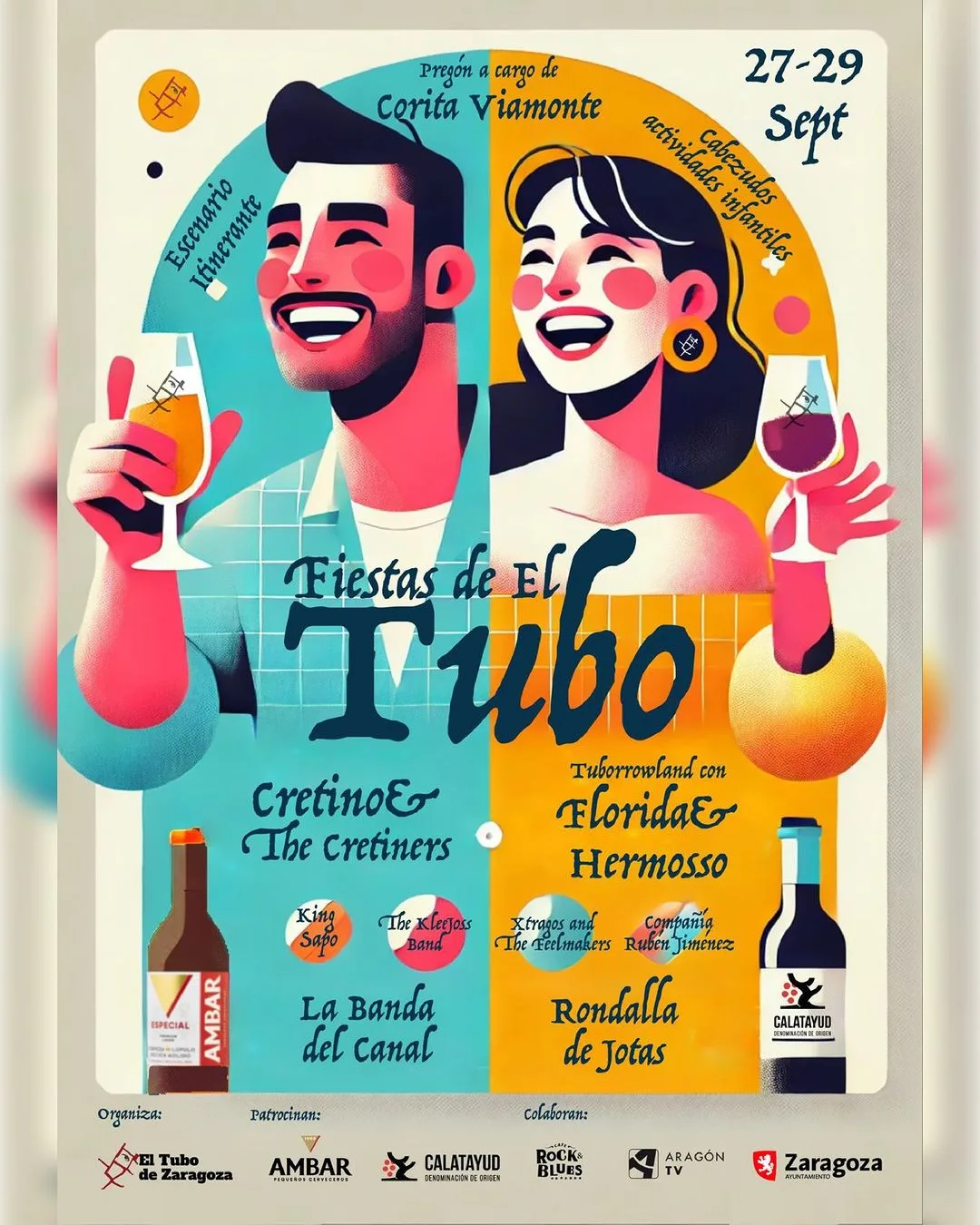 Fiestas El Tubo 2024 Fiestas De El Tubo De Zaragoza El Tubo Es Tuyo 2024 Zaragozala   Qué Hacer En Zaragoza