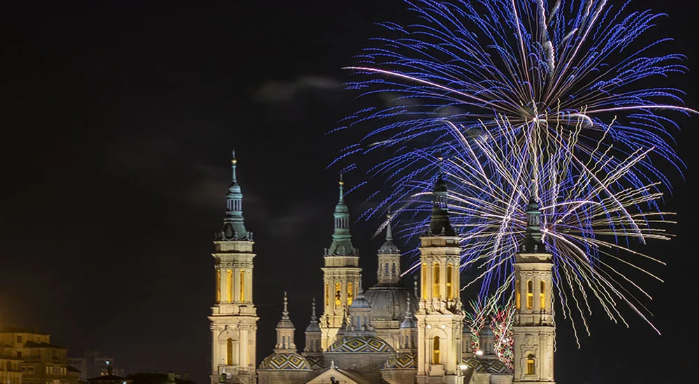 Fuegos Artificiales Fiestas del Pilar