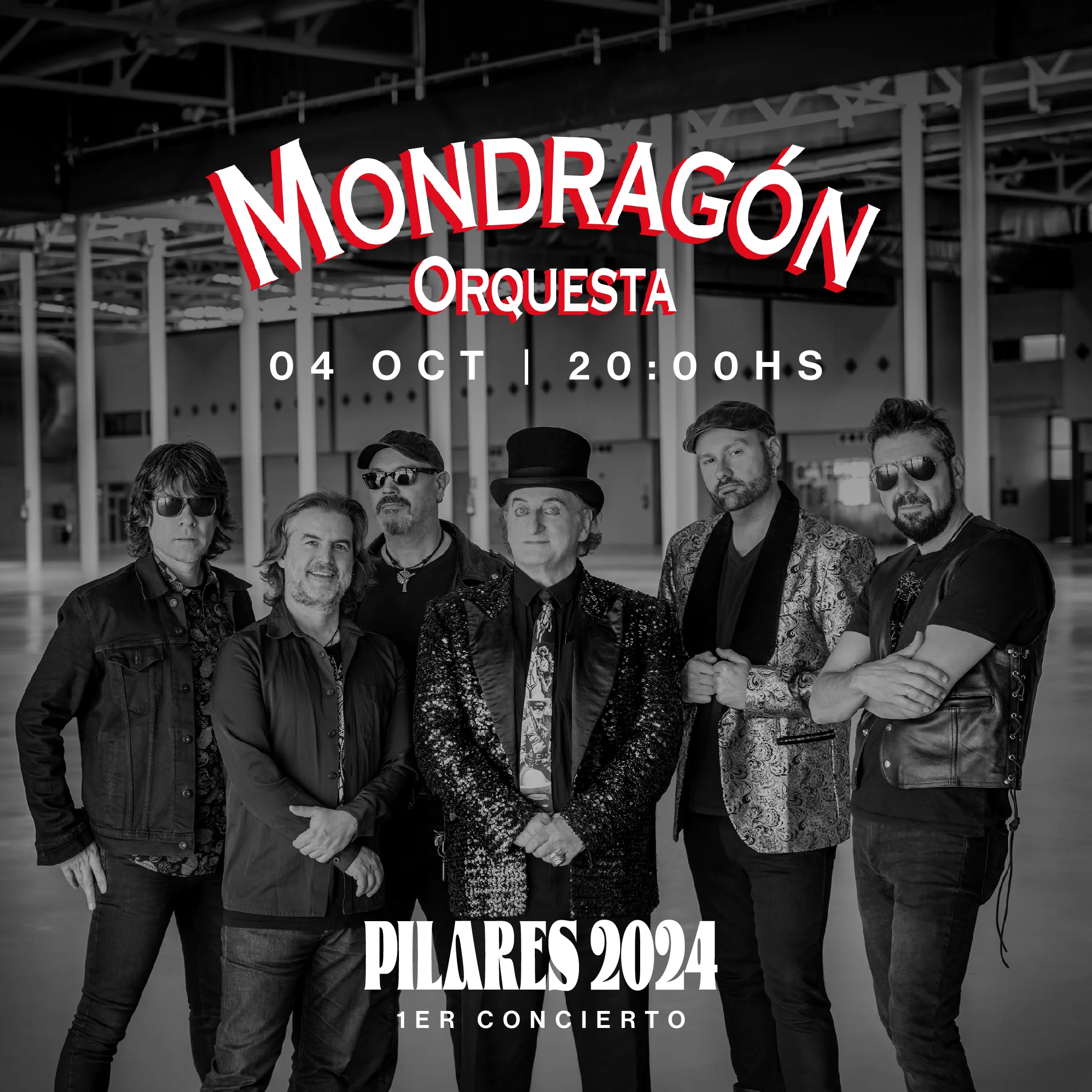 Orquesta Mondragón sala López Fiestas del Pilar 2024