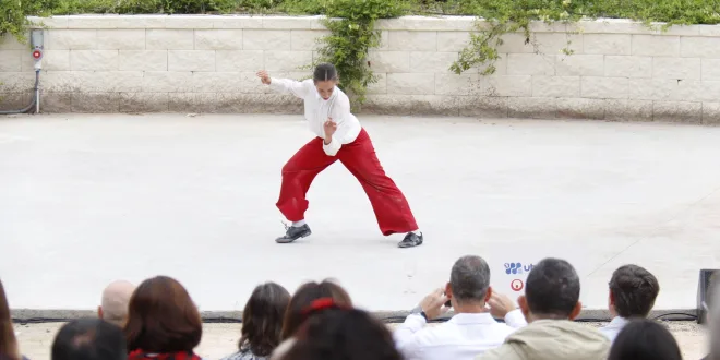 Danza en el escenario de Xior en las Fiestas del Pilar 2024