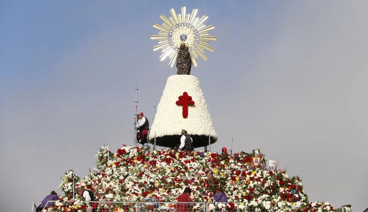 ofrenda fiestas del pilar