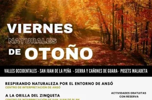 Paseos de Otoño en Aragón