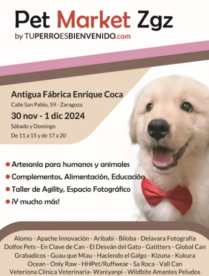 Pet Market ZGZ noviembre 2024