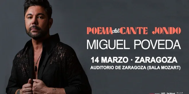 concierto de miguel poveda en Zaragoza