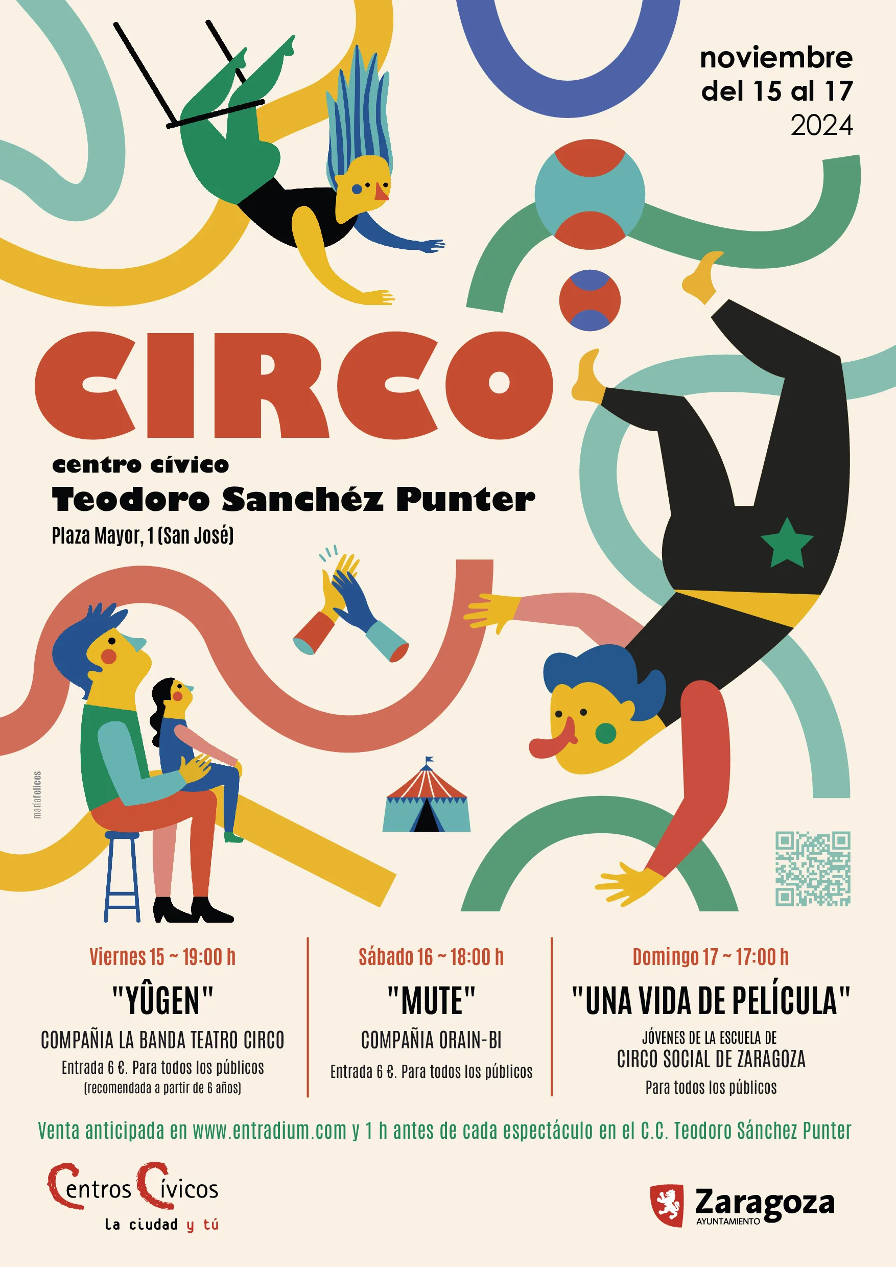 Fin De Semana De Circo En El Centro Cívico Sánchez Punter Zaragozala Qué Hacer En Zaragoza