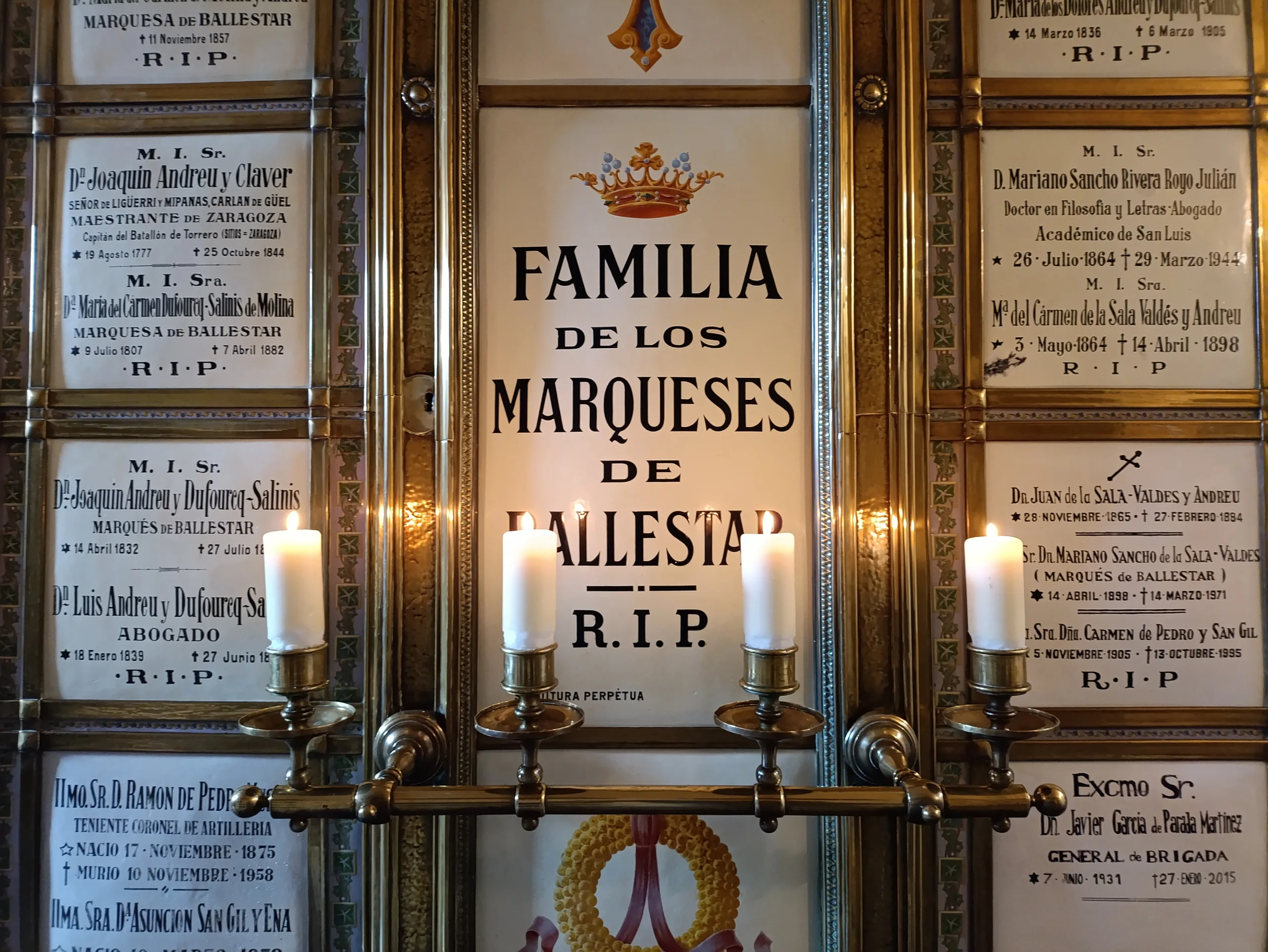 Cementerio de La Cartuja en Zaragoza