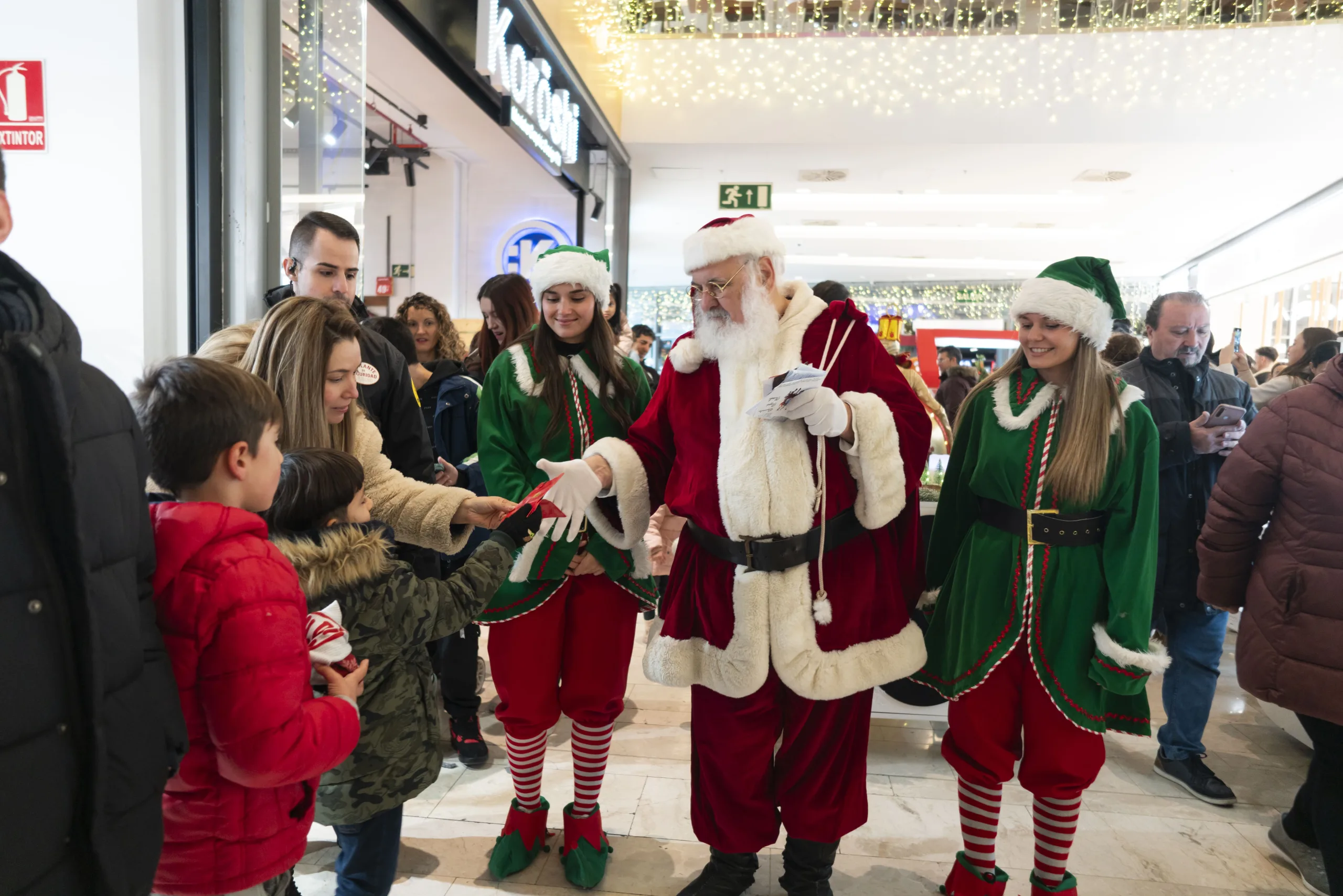 papa noel navidad en zaragoza