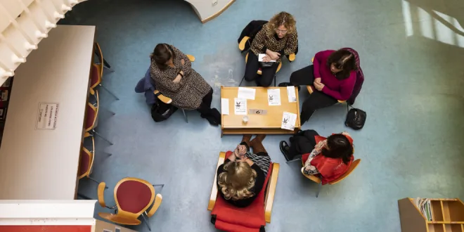 la biblioteca humana zaragoza