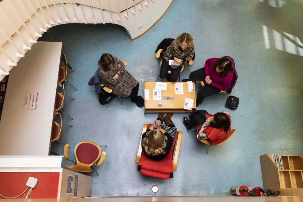 la biblioteca humana zaragoza