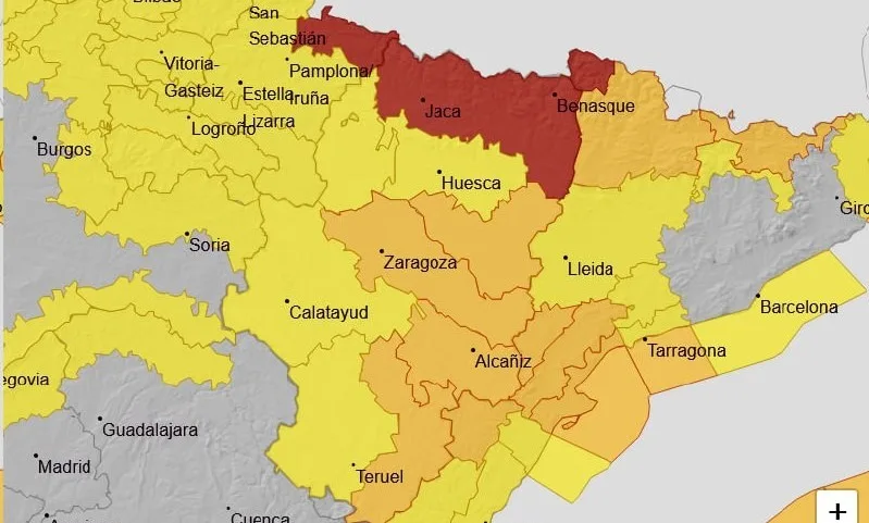 Viento Zaragoza Aviso Naranja Por Fuertes Vientos En Zaragoza El Domingo 8 De Diciembre Zaragozala Qué Hacer En Zaragoza
