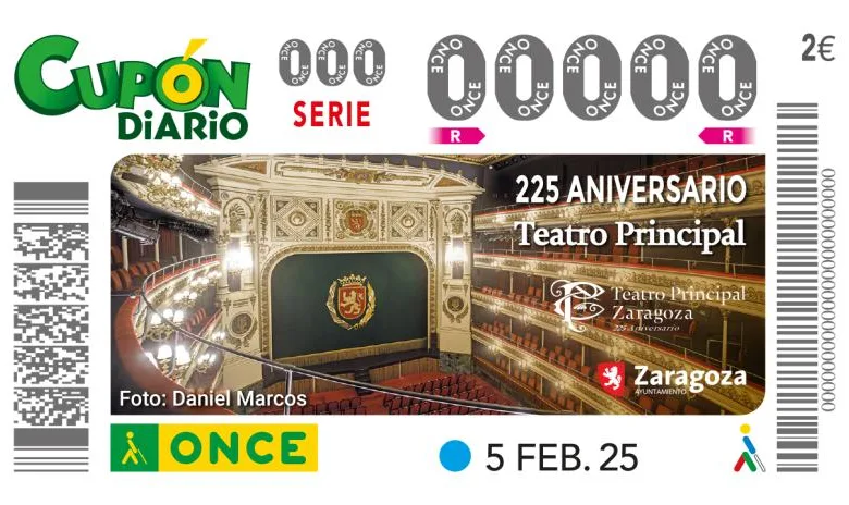 El Teatro Principal Protagonista Del Cupón De La Once Zaragozala Qué Hacer En Zaragoza